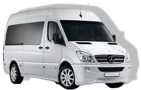 Our Kahului Airport Shuttle - A Mercedes Sprinter Van